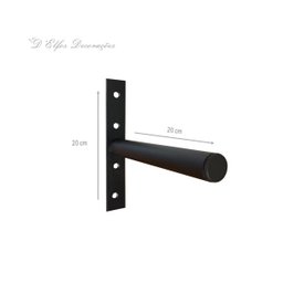 Suporte de Anilhas para Parede Expositor de Academia 50 Kg Capacidade Ferro - 4
