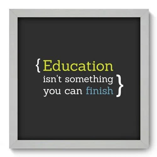 Quadro Decorativo - Education - 074qdrb - 1