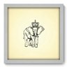 Quadro Decorativo - Elefante - 061qdsb - 1