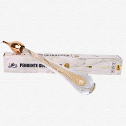 Pendente Led Gota Shine 3cores 3k 4k 6k Metal Dourado Bivolt - 2