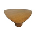 Ver imagem 2 de Mesa de Jantar Capri 6 Lugares Triangular MDF Amêndoa 156x153cm