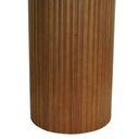 Ver imagem 6 de Mesa de Jantar Capri 6 Lugares Triangular MDF Amêndoa 156x153cm