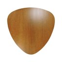 Ver imagem 4 de Mesa de Jantar Capri 6 Lugares Triangular MDF Amêndoa 156x153cm