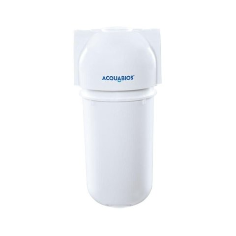 Filtro de Água Acquabios Acqua 200 Branco Carbon Block para Ponto de Uso Pou Alta Vazão