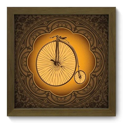 Quadro Decorativo - Bicicleta Retrô - 016qdvm - 1