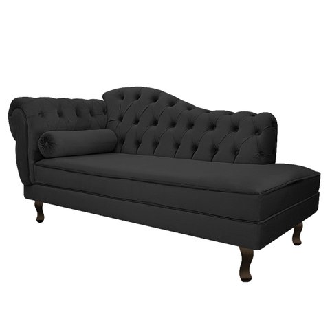 Diva Recamier Diana 140cm Lado Direito Linho - Doce Sonho Móveis RECAMIER DIVÃ RECAMIER DIVÃ NAMORAD