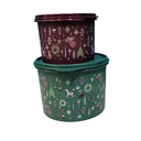Ver imagem 1 de Tupperware Kit Caixa Encanto de Natal 2 Peças Encanto de Natal