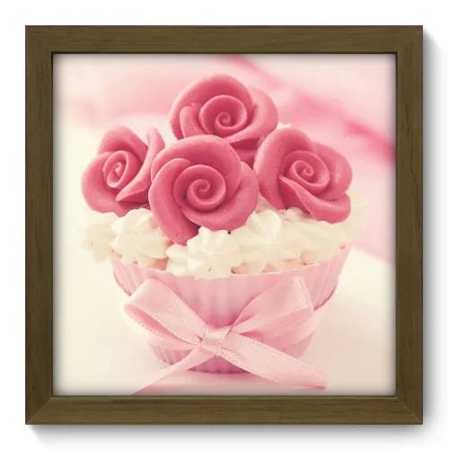 Quadro Decorativo - Cupcake - 012qdcm - 1