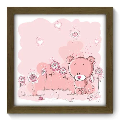 Quadro Decorativo - Ursinho - 069qdbm - 1