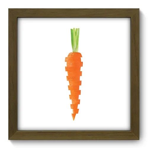 Quadro Decorativo - Cenoura em Fatias - 074qdcm - 1