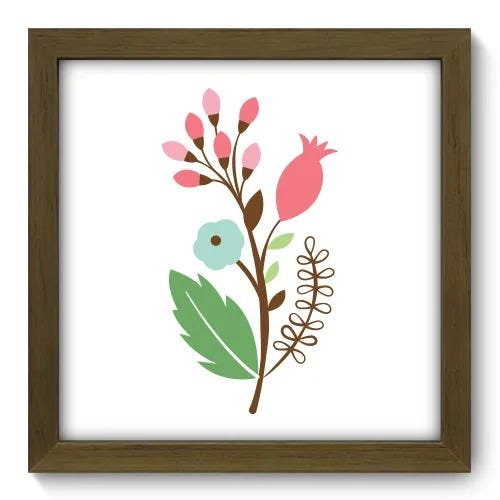 Quadro Decorativo - Flor - 031qdfm - 1