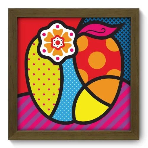 Quadro Decorativo - Maçã - 014qddm - 1