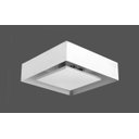 Ver imagem 1 de Plafon Luz Indireta Sobrepor Quadrado 4G9 30x30cm Real 200/30