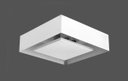 Ver imagem 1 de Plafon Luz Indireta Sobrepor Quadrado 4G9 30x30cm Real 200/30