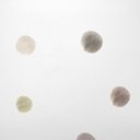 Ver imagem 2 de Papel de Parede Poá Cinza e Bege + Cola Inclusa