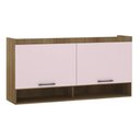 Ver imagem 1 de Guarda Roupa Dormitório Modulado Paris Módulo Ponte Aéreo Casal Queen 1,58m - Luciane 334:Avelã e Ro