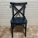 Ver imagem 1 de Cadeira X Madeira Maciça:azul Petróleo