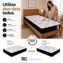Ver imagem 6 de Colchão Solteiro Espuma D20 Bordado 188x78x12cm Antialérgico