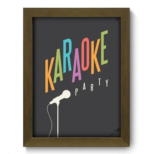 Quadro Decorativo - Karaokê - 104qdgm - 1