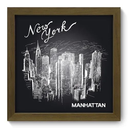 Quadro Decorativo - Manhattan - 020qdmm - 1