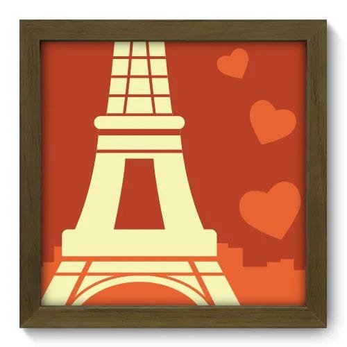 Quadro Decorativo - França - 103qdmm - 1