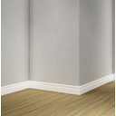 Ver imagem 2 de Rodapé Frisado Poliestireno Flora 7 CM - KIT COM 15 BARRAS
