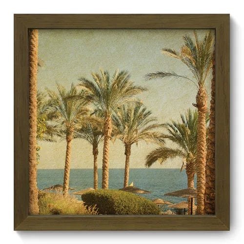 Quadro Decorativo - Coqueiros - 009qdpm - 1