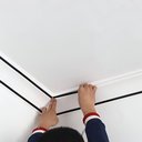 Ver imagem 6 de Kit 3 Fita Metalizada Auto Colante Preto Pvc 24mm Decoração de Móveis e Paredes 15m