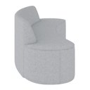 Ver imagem 2 de Sofá 4 Lugares para Sala de Estar Living 230cm Koane D06 Linho Cinza Claro - Mpozenato