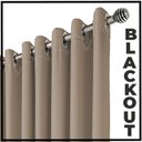 Ver imagem 4 de cortina blackout varão simples 7,00 x 2,40 de Napoli bege