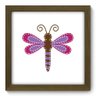 Quadro Decorativo - Libélula Lilás - 014qdim - 1