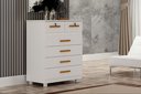 Ver imagem 5 de Cômoda Mônaco com Chave:branco