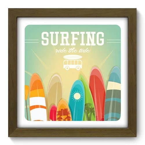 Quadro Decorativo - Surf - 046qdem - 1