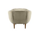 Ver imagem 4 de Poltrona Decorativa Marcela Veludo Bege