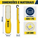 Ver imagem 4 de Lanterna LED Recarregável USB com Gancho Oficina Mecânico