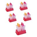 Ver imagem 1 de Kit 5 Forma de Picolé com Recheio Paleta Mexicana Gourmet