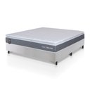 Ver mais imagens de Conjunto Box Branco Luanda Cinza Espuma D28 Casal 138x188x62 - King House