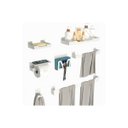 Ver imagem 5 de Kit de Acessórios para Banheiro 7 Peças Branco F.elg