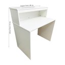 Ver imagem 2 de Mesa Bancada / Escrivaninha P/ Recepção / Manutenção Celular / Eletrônica