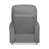 Poltrona do Papai Reclinável Confortável com Fibra Siliconada Cinza - 3