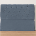 Ver imagem 2 de Cabeceira Casal de Cama Box Estofada Eliana 140 Cm Veludo