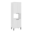 Ver imagem 1 de Torre Quente Miami para 1 Forno 4 Portas Carraro Branco
