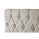 Ver imagem 2 de Painel de Cama Box Estofada Solteiro Califórnia Suede Bege - Probel