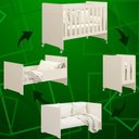 Ver imagem 3 de Jogo de Quarto para Bebe Evolution Zaki Areia - Moveisaqui