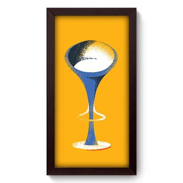 Quadro Decorativo - Banco - 387qddp - 1