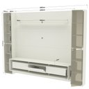 Ver imagem 3 de Estante Home Theater Austin 85" Duas Torres com Led