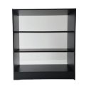 Ver imagem 1 de Balcão com Prateleira 100% Mdf Lojas e Comércios Preto Desmontado - Suprema Móveis