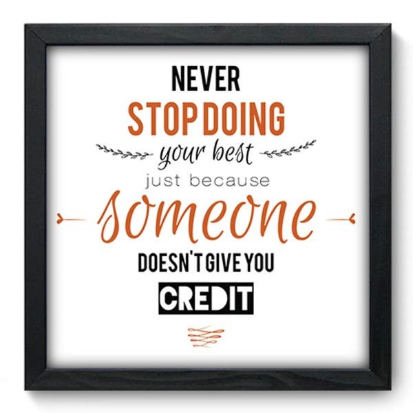 Quadro Decorativo - Frase - 124qdrp - 1