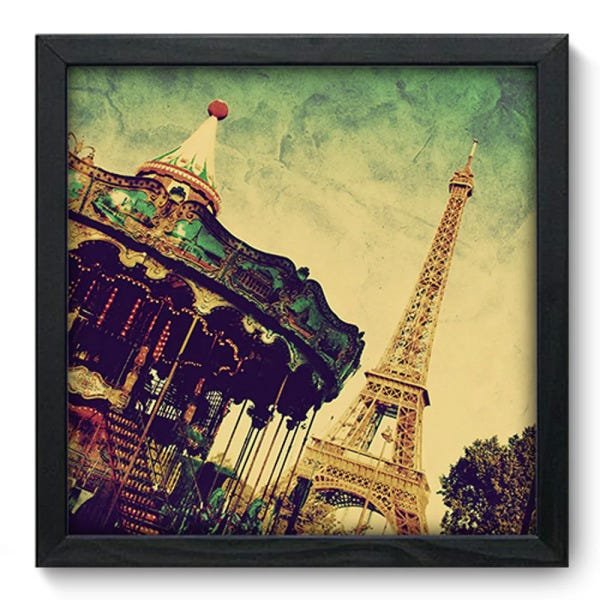 Quadro Decorativo - Paris - 194qdmp - 1