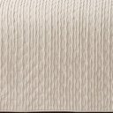 Ver imagem 3 de Cobre Leito Colcha Realce King 3 Peças 100% Poliéster Macio Dupla Face Bege Casa Show Enxovais